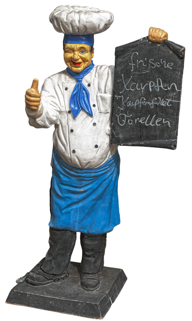 cook, chef, figure, sculpture, ceramic, recommendation, board, advertising, statue, isolated, decoration, chef, recommendation, recommendation, recommendation, recommendation, recommendation, advertising, advertising